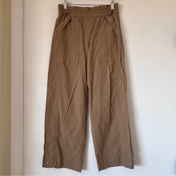 Athleta Trekkie High Rise Parachute Pant, Big Sur Brown, 4 Petite - Picture 2 of 11